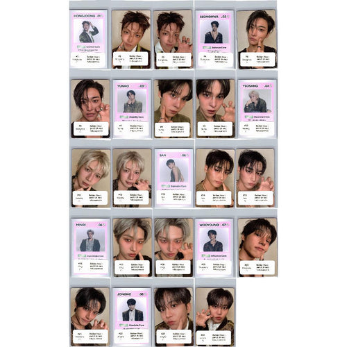 ATEEZ "GOLDEN HOUR : Part.5" - Official Photocard (A ver.) [26.06.26]