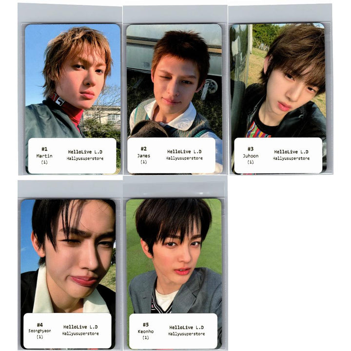 CORTIS The 2nd EP "GREENGREEN" - Hellolive Lucky Draw Event Photocard [26.06.16]