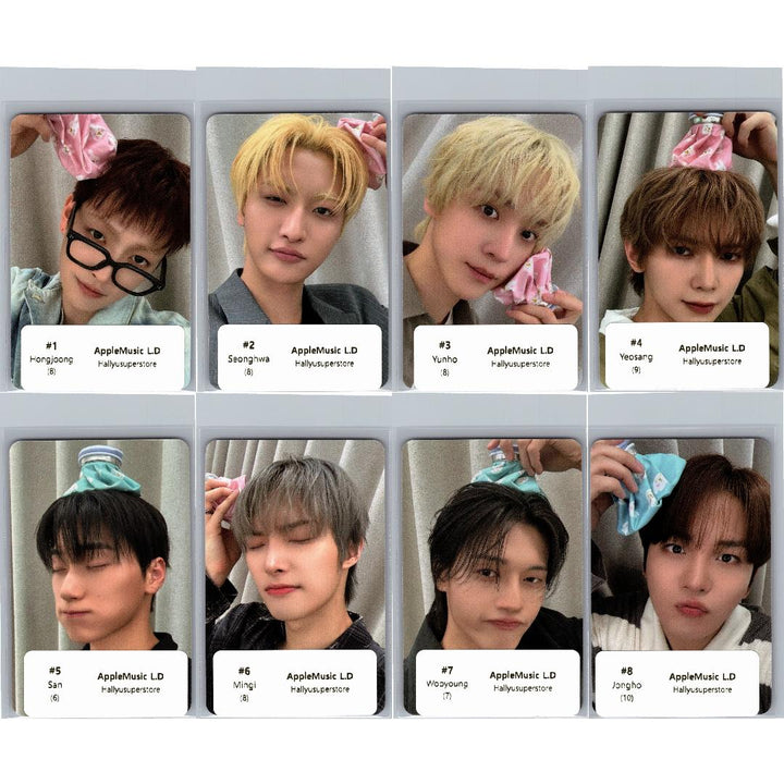 ATEEZ "GOLDEN HOUR : Part.5" - Apple Music Lucky Draw Event Photocard (DIGIPACK Ver.) [26.06.29]