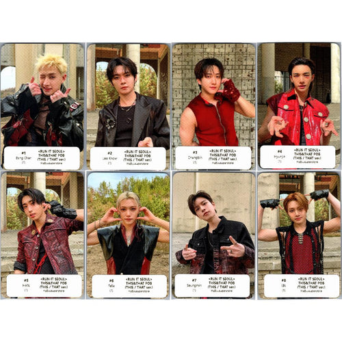 Stray Kids "THIS & THAT" - Stray Kids World Tour "RUN IT SEOUL" Soundwave Pre-Order Benefit Photocard (Photobook Ver.) [26.08.24]