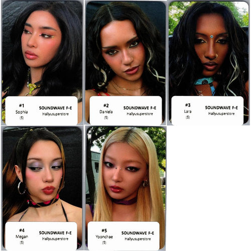 KATSEYE "WILD" - Soundwave Fansign Event Photocard [26.09.01]