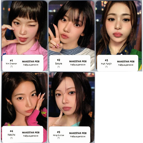 LE SSERAFIM "PUREFLOW" - Makestar Pre-Order Benefit Photocard [26.09.09]