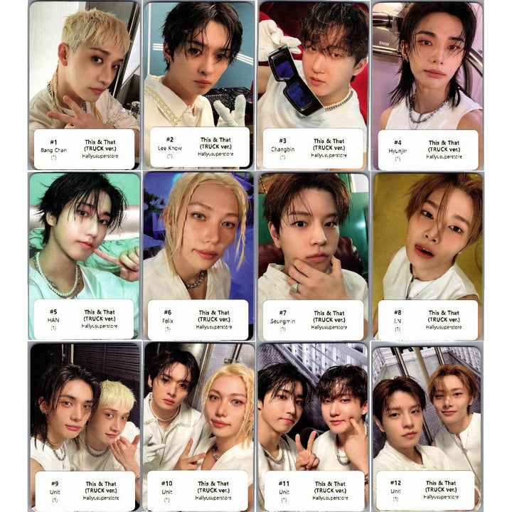 Stray Kids "THIS &amp; THAT" - Official Photocard (TRUCK Ver.) [26.08.10]