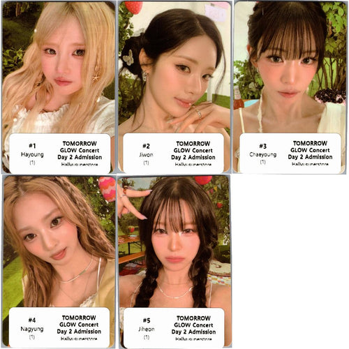 fromis_9 - 2026 fromis_9 ASIA TOUR [TOMORROW GLOW.] IN SEOUL Concert Day 2 Admission Benefit Photocard [26.09.15]