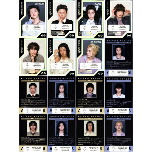 Xdinary Heroes "IMPULSE" - Official ID Card, Trading Card [26.10.13]