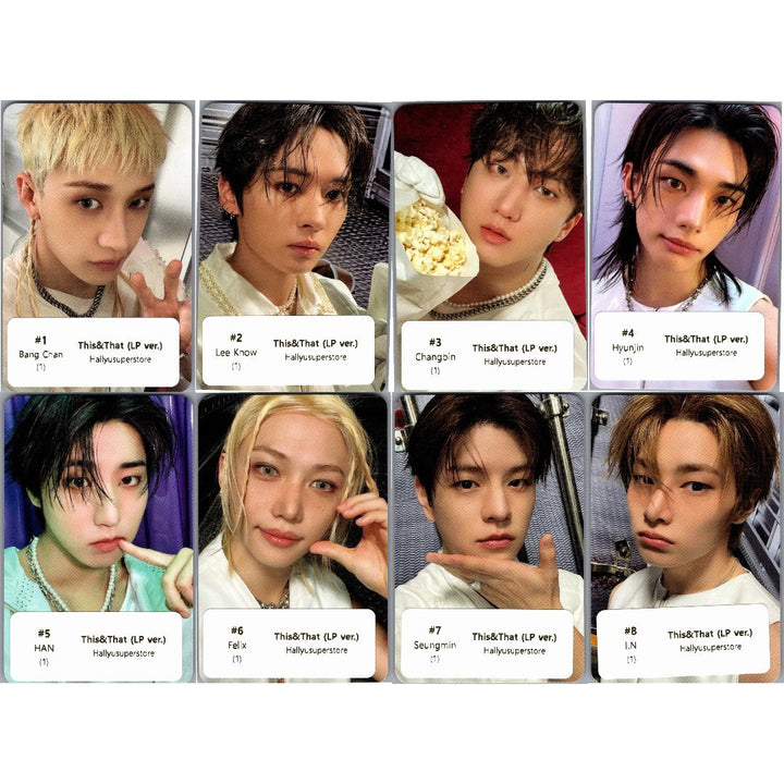 Stray Kids "THIS &amp; THAT" - Official Photocard (L.P Ver.) [26.08.10]