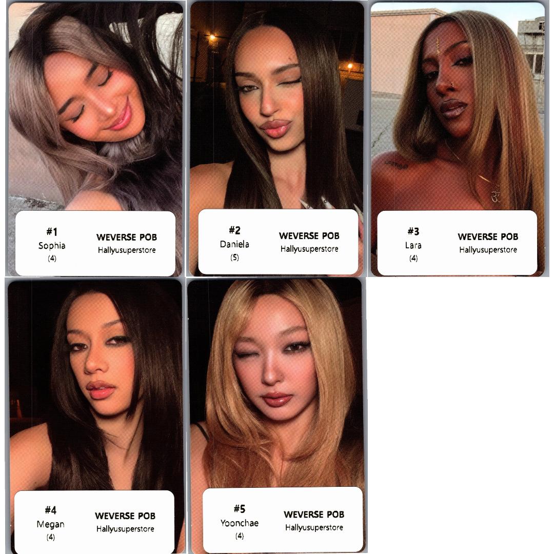 KATSEYE "WILD" - Weverse Shop Pre-Order Benefit Photocard (Photobook Ver.) [26.08.18]