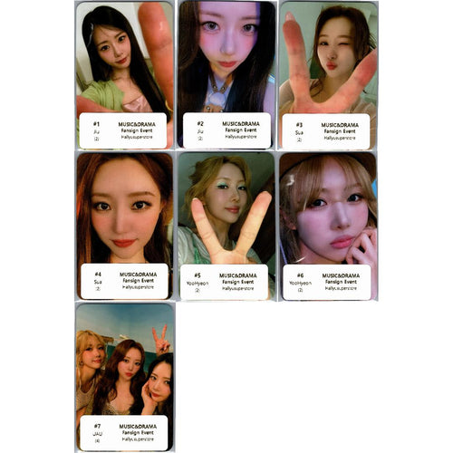 UAU "Playlist #Your Youth" - Music&Drama Fansign Event Photocard [26.08.03]