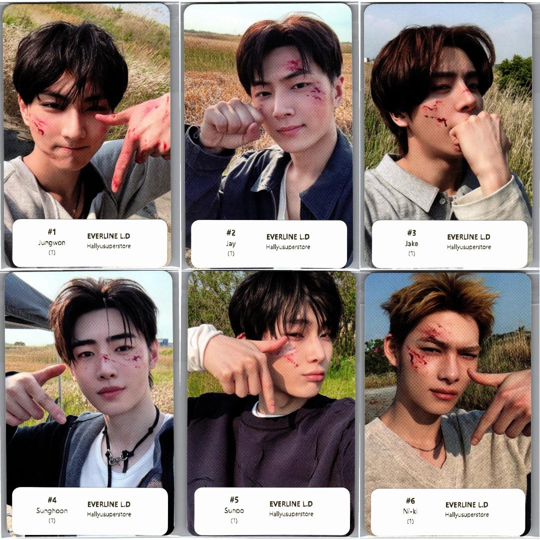 ENHYPEN "THE SIN : BLISS" - Everline Lucky Draw Event Photocard [26.08.24]
