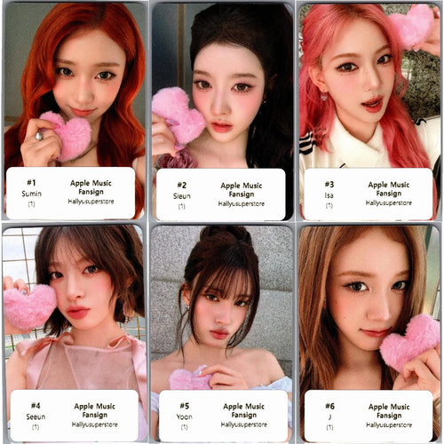 STAYC "2:LOVE" - Apple Music Fansign Event Photocard (PLAVE Ver.) [26.07.24]