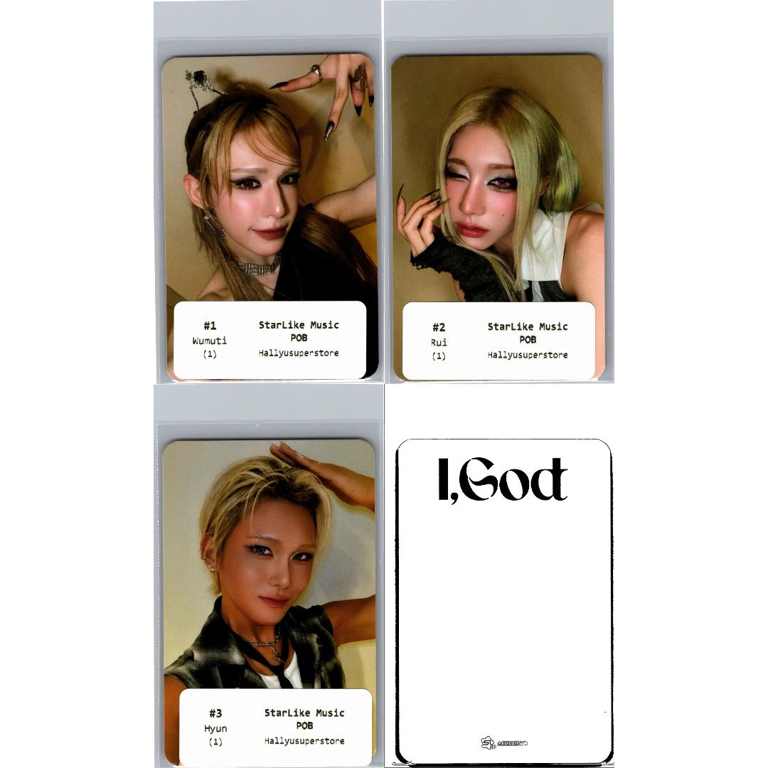 XLOV "I,God" - Star Like Music Pre-Order Benefit Photocard [26.06.16]