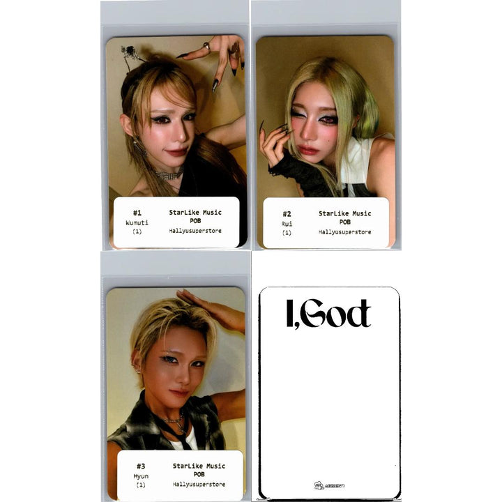 XLOV "I,God" - Star Like Music Pre-Order Benefit Photocard [26.06.16]
