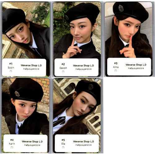 MEOVV "GO HARD" - Weverse Shop Lucky Draw Event Photocard [26.10.16]
