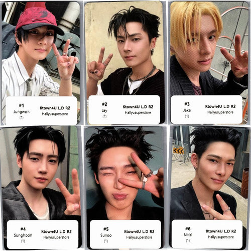 ENHYPEN "THE SIN : BLISS" - Ktown4U Lucky Draw Event Photocard R2 [26.09.28]