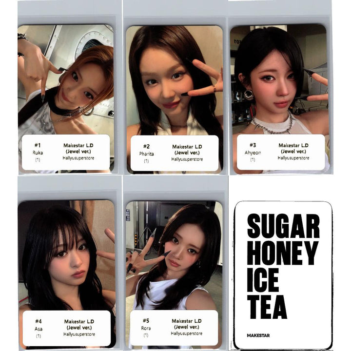 BABYMONSTER "SUGAR HONEY ICE TEA" - Makestar Lucky Draw Event Photocard (Jewel ver.) [26.06.17]