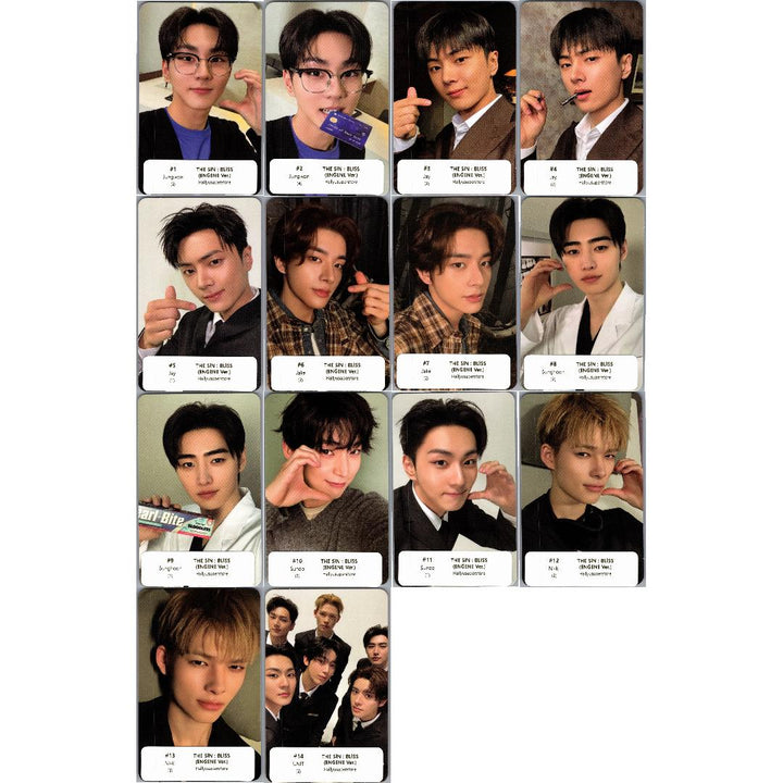 ENHYPEN "THE SIN : BLISS" - Official Photocard (ENGENE Ver.) [26.08.21]