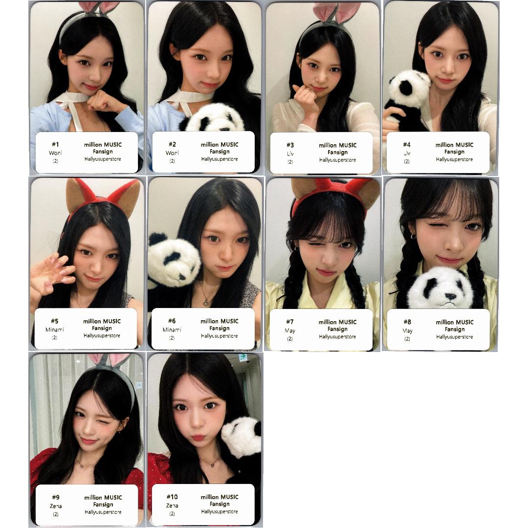 RESCENE "Runaway" - Million Music Fansign Event Photocard [26.07.24]