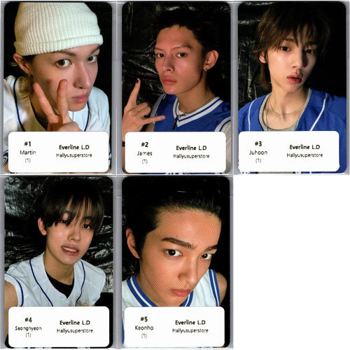 CORTIS The 2nd EP "GREENGREEN" - Everline Lucky Draw Event Photocard R3 [26.07.27]
