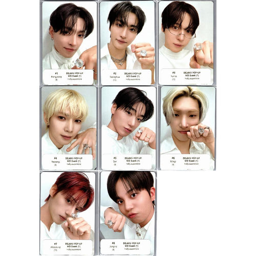ATEEZ "ANITEEZ IN Deja Vu" - ATEEZ X ANITEEZ POP-Store Official MD Event Photocard (1) [26.08.21]