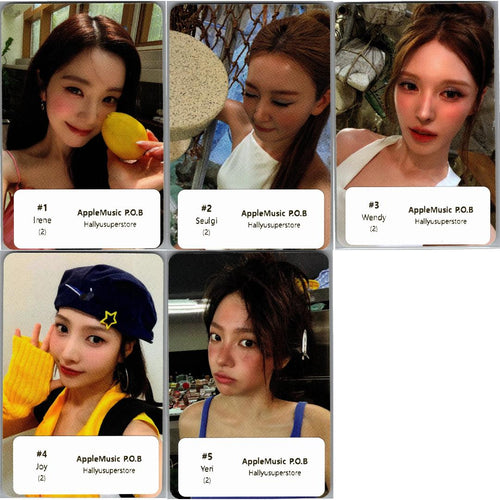 Red Velvet "Velvet Summer" - Apple Music Pre-Order Benefit Photocard [26.08.04]