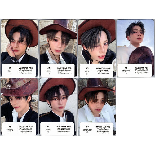 ALPHA DRIVE ONE "UNBREAKABLE : 少年BEAST" - Makestar Pre-Order Benefit Photocard (Fragile Beast Ver.) [26.09.01]