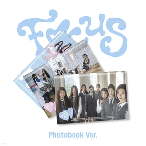 ** Hearts2Hearts - Mini Album 'FOCUS' [Photobook ver.] (Random / Set)