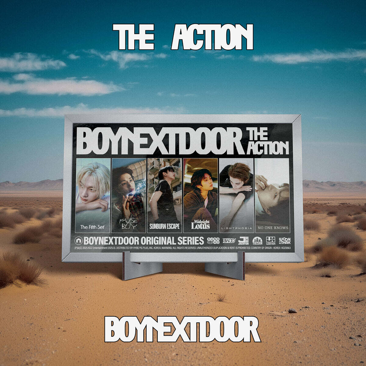 BOYNEXTDOOR - 5th EP Album 'The Action' [Frame ver.] (Random / Set)