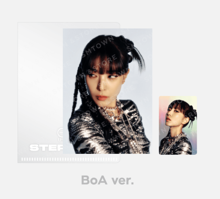 [Pre-Order] Got the beat 'Step Back' (Aespa, RED VELVET, SM) - Postcard + Hologram Photocard Set