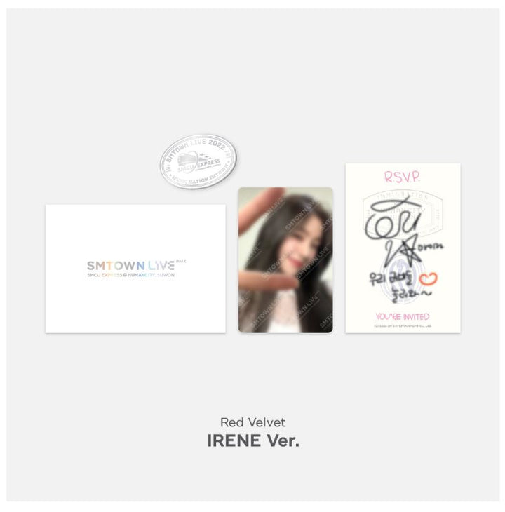 Red Velvet - Invitation + Badge Set