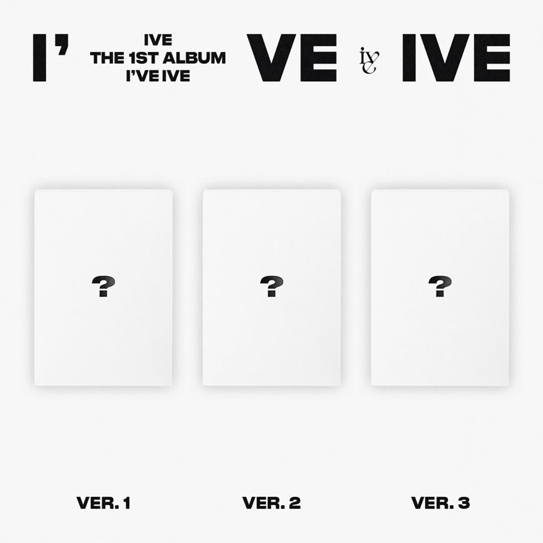 I've IVE 1st Full Album (Full Set / 3EA Albums)