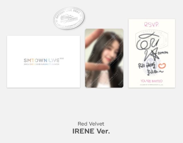 Red Velvet - Invitation + Badge Set - HALLYUSUPERSTORE