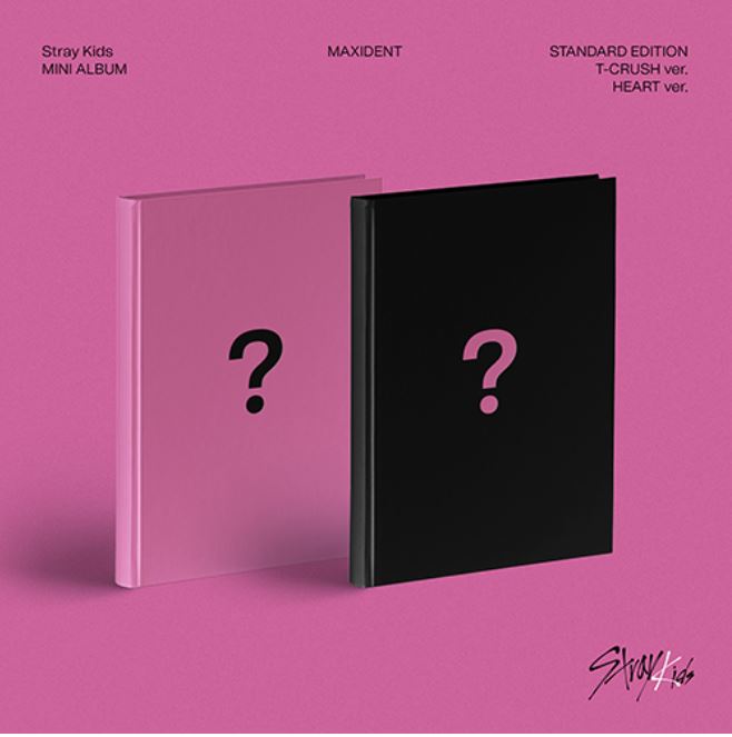 Stray Kids - 7th Mini Album "MAXIDENT" Standard Edition [T-CRUSH ver.] 、HEART ver.】（ランダム） 