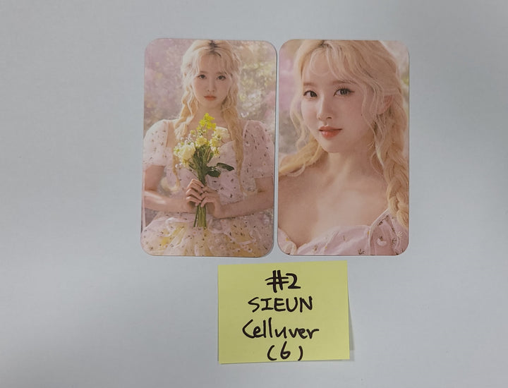 StayC - Celluver 750 Limited Chiffon Flower Photocard Set(2EA)