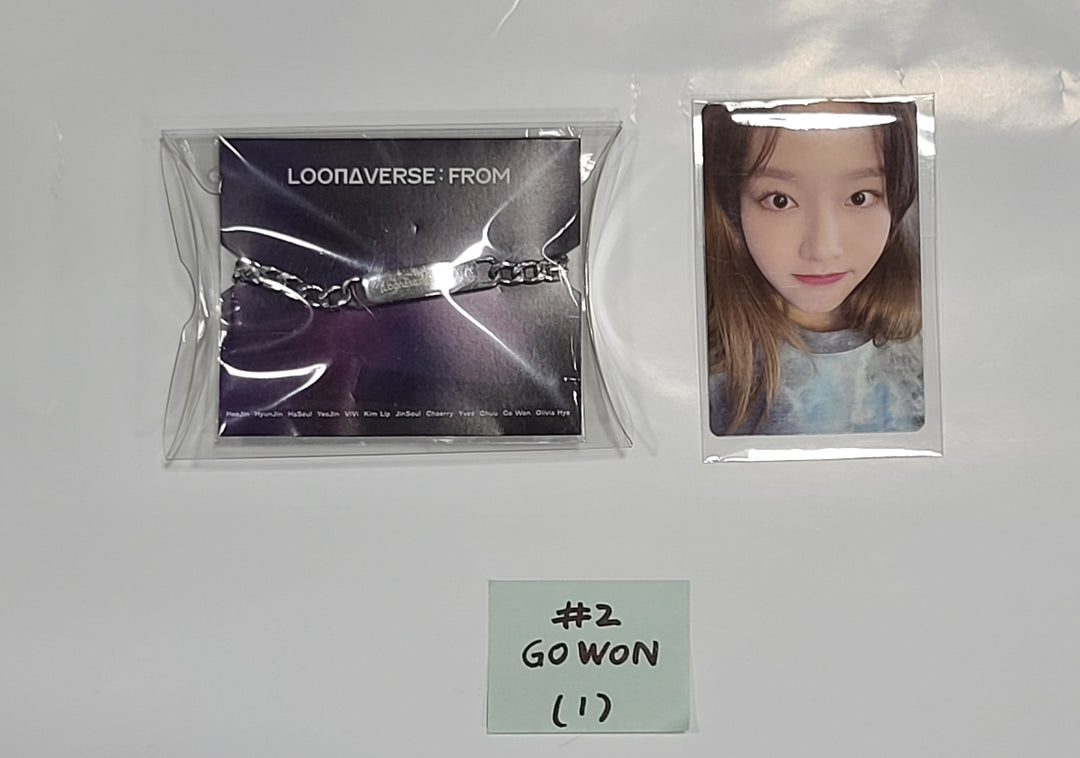 Loona " Loona VERSE : FROM" - 2022 Concert Chain Bracelet + Photocard
