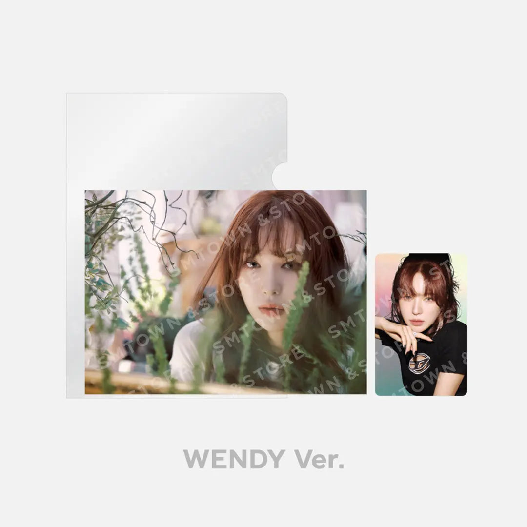WENDY RED VELVET OFFICIAL MD 2023 ARTIST BIRTHDAY CARD +