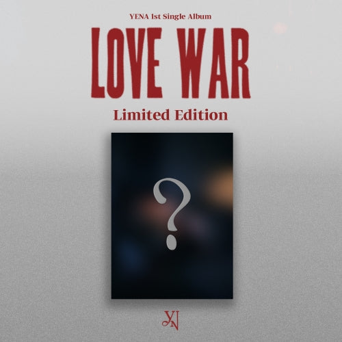 Yena - 1st Single Album - "Love War" [Limited Edition]