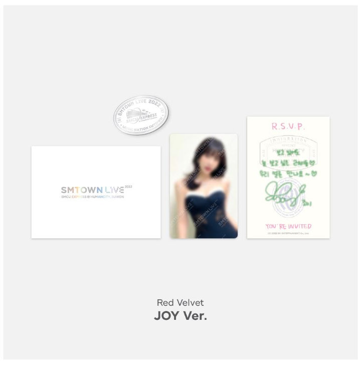 Red Velvet - Invitation + Badge Set