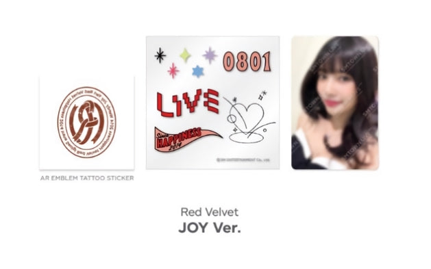 Red Velvet - AR Tattoo Sticker SET