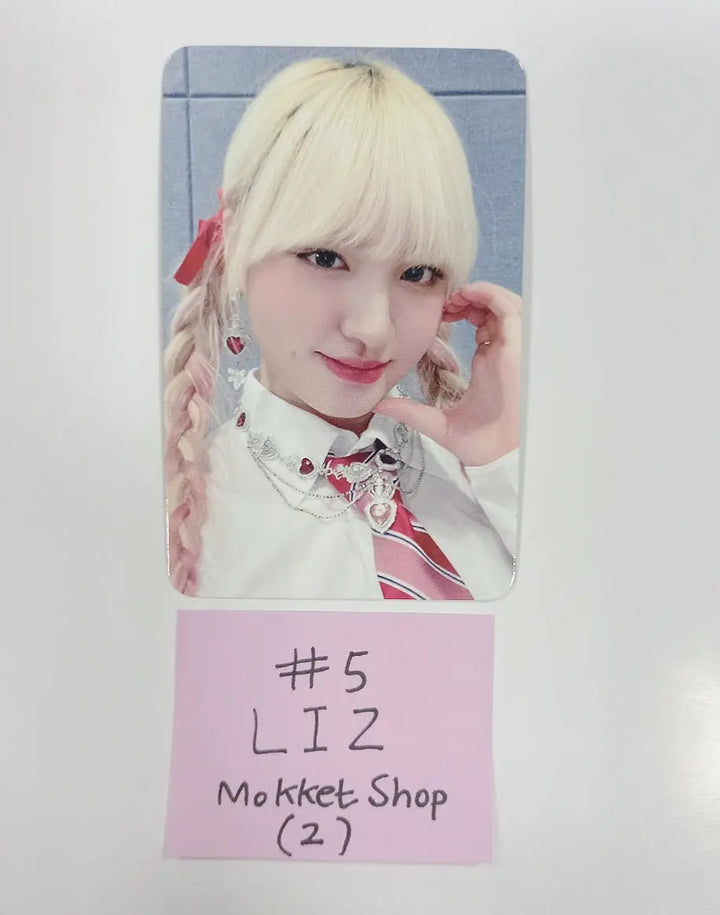 IVE 'LOVE DIVE' 2nd Single - Mokket Shop Fansign Event Photocard