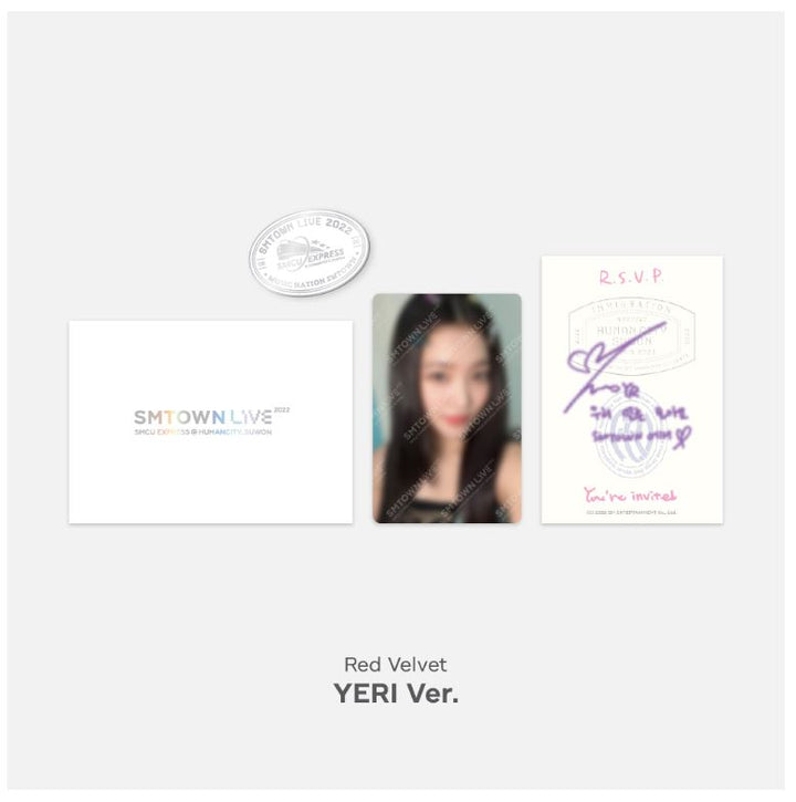 Red Velvet - Invitation + Badge Set - HALLYUSUPERSTORE