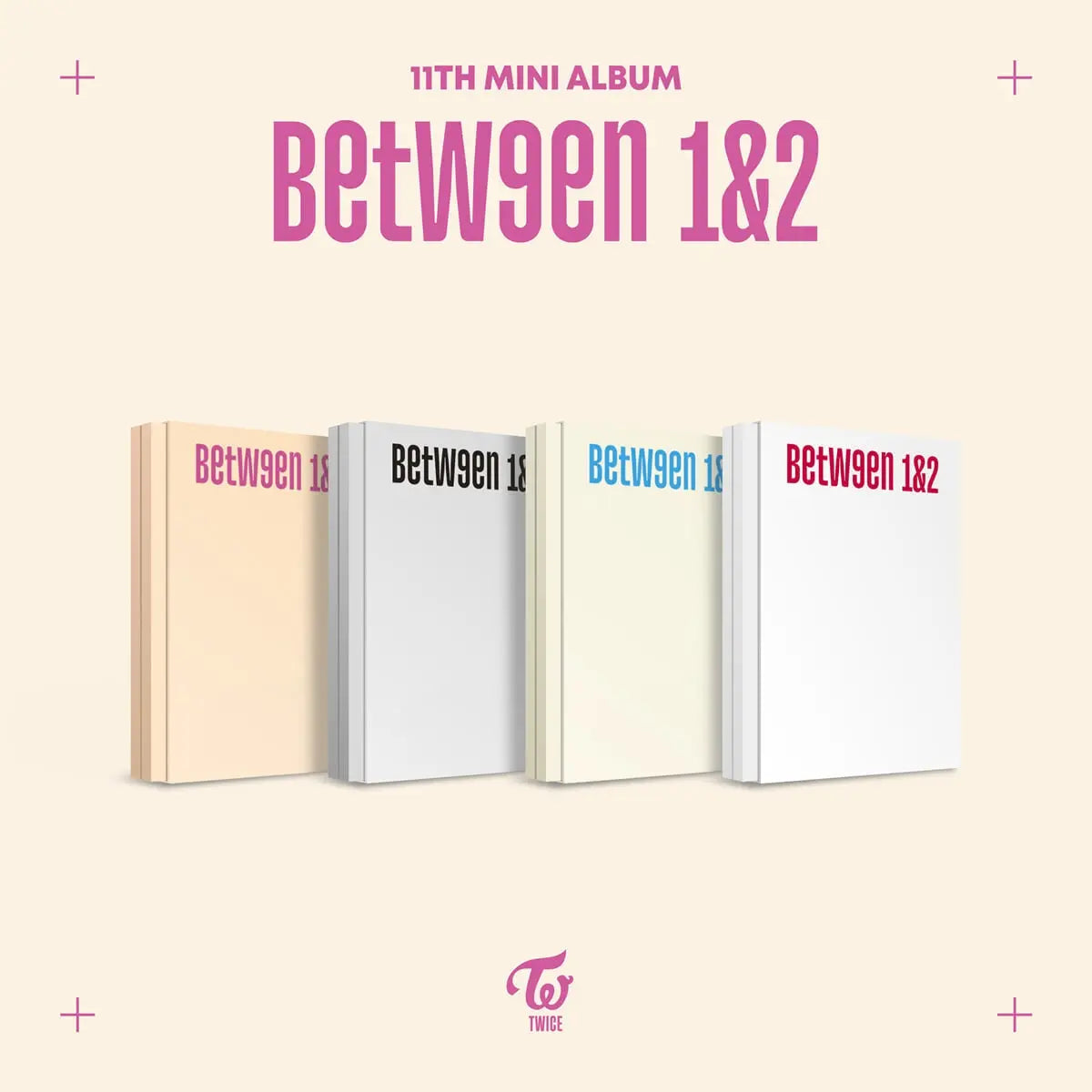 Twice - 11th Mini Album [BETWEEN 1&2] (Random) - HALLYUSUPERSTORE
