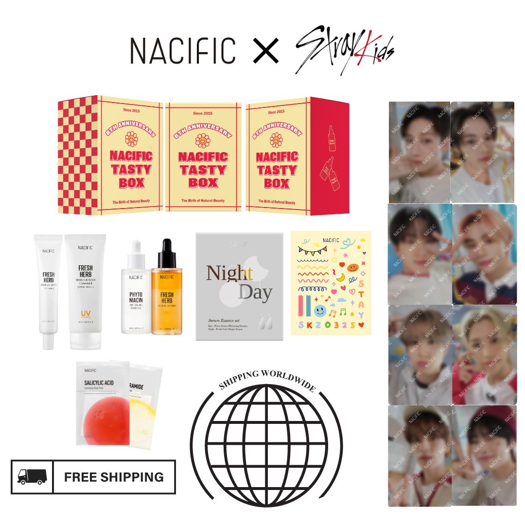 Stray kids X NACIFIC - [8th Anniversary Event] Nacific Tasty Box - HALLYUSUPERSTORE