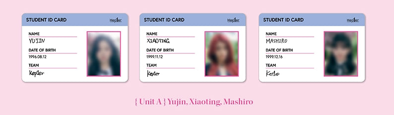 Kep1er - 2022 Dazzling Girls in London - PVC Mini Pouch & ID Card Set