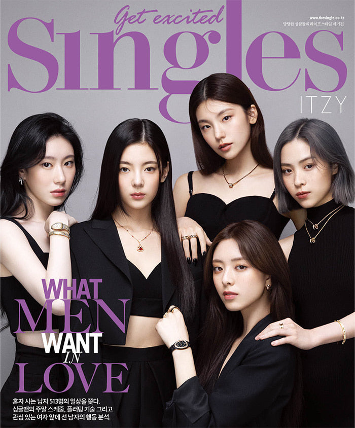 ITZY Singles Magazine 2022 December (A, B Ver)