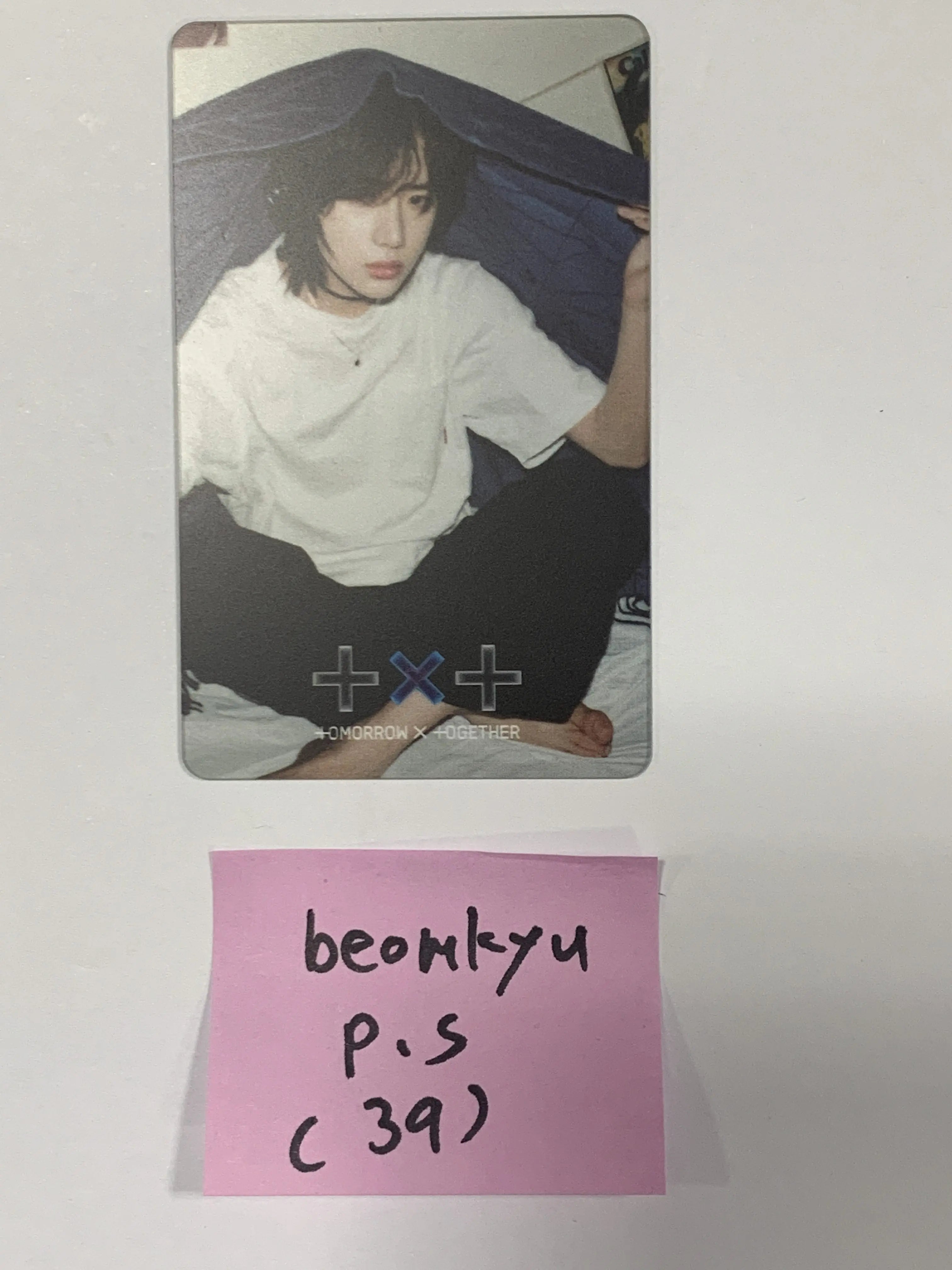 TXT ヨンジュン　ラキドロ　soundwave freeze TXT 'Chaos Chapter: Freeze' - Lucky Draw Round 2 Plastic
