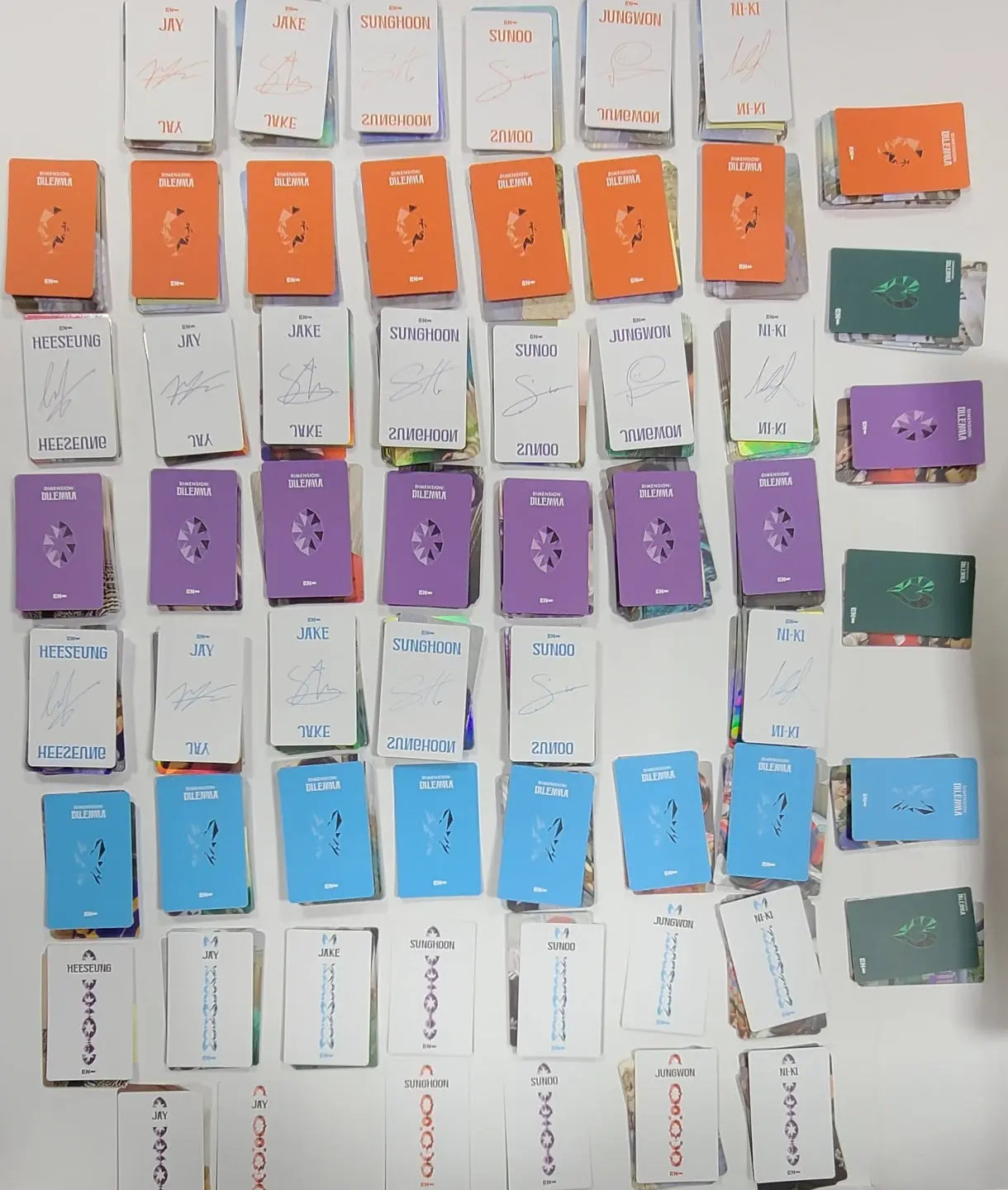 Enhypen 'DIMENSION : DILEMMA' -Official Photo Card ( Jake & Jung