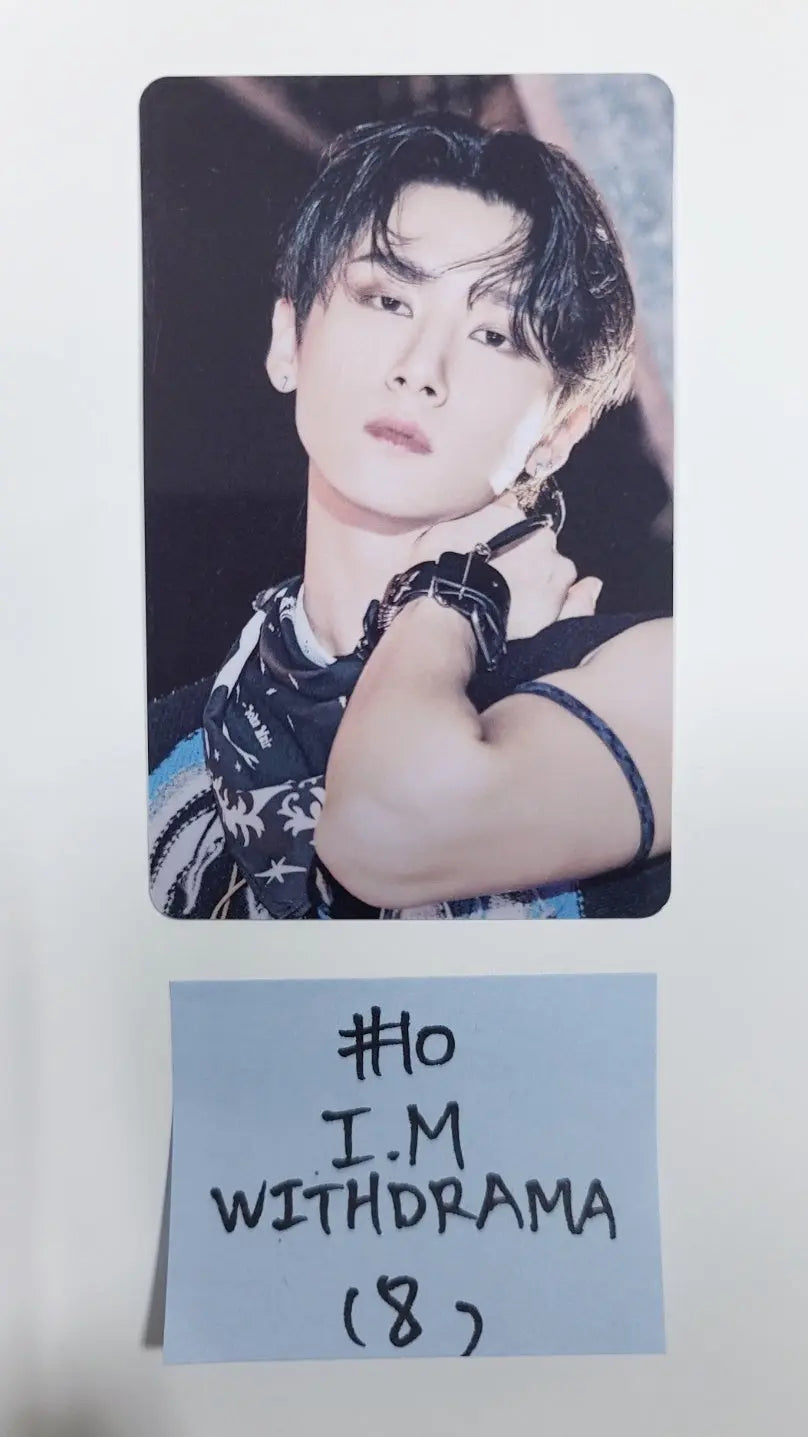 Monsta X #39 No Limit #39 WithDrama Luckydraw PVC Photocard Monsta X #39 No Limit #39 WithDrama Luckydraw PVC Photocard