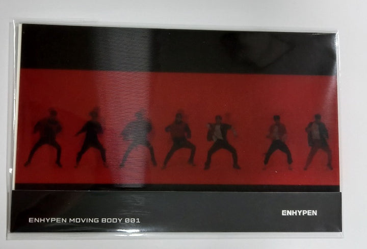 BTS, Enhypen - hybe insight lenticular postcard set - moving body