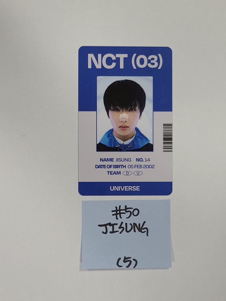 NCT Universe - SMTOWN 오피셜 ID 카드, 포토카드 (3장)