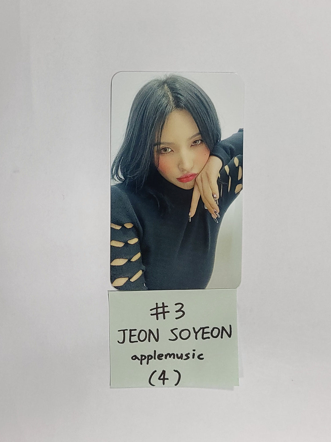 (g) I-DLE "I NEVER DIE" - Apple Music Fansign Event Photocard